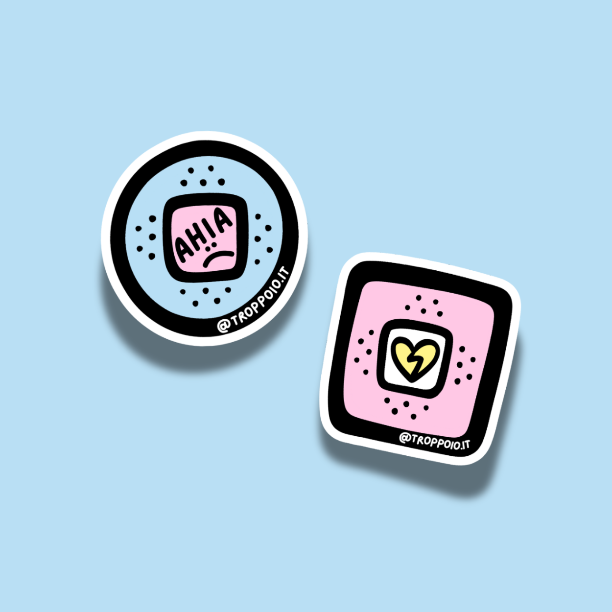 2 cerottini ahia e cuore