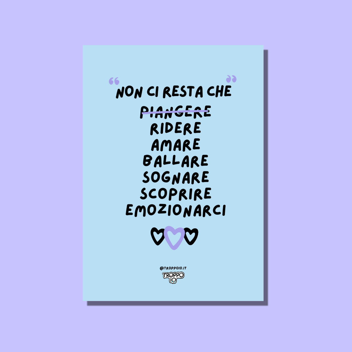 poster non ci resta che