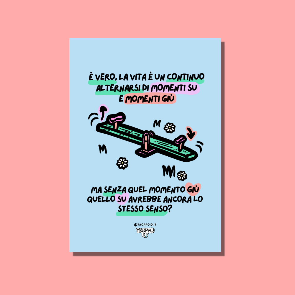 poster su e giu