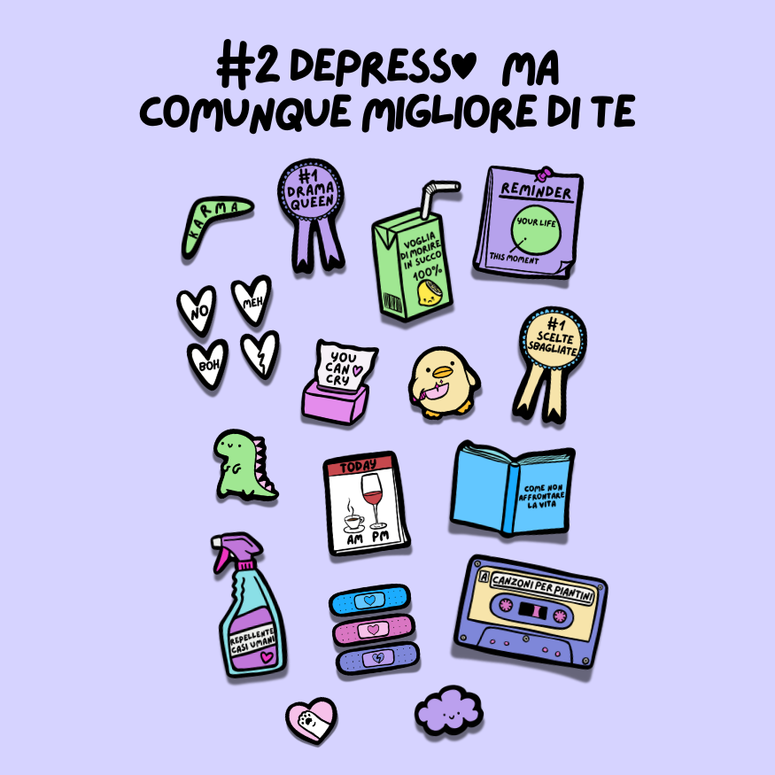 #2 depress* ma comunque migliore di te