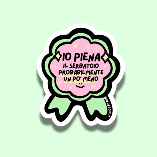 sticker io piena